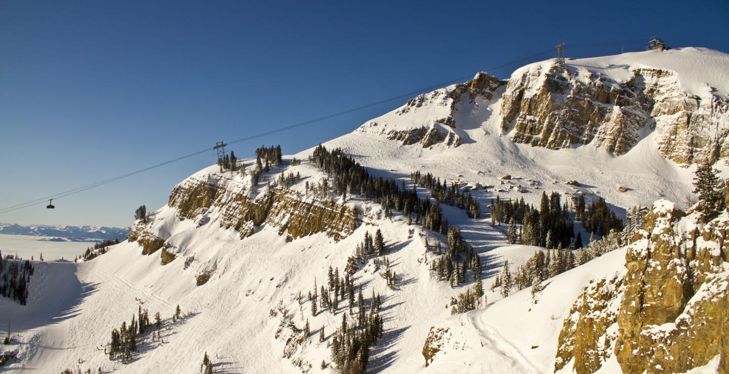 A view of Jackson Hole Resort
