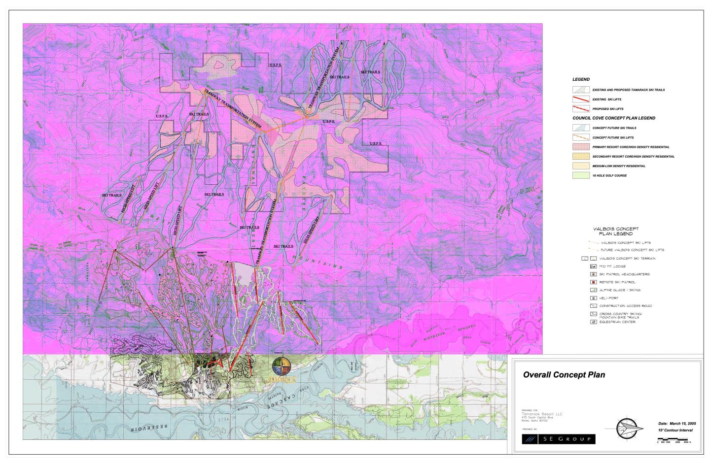 Tamarack project plan rendering