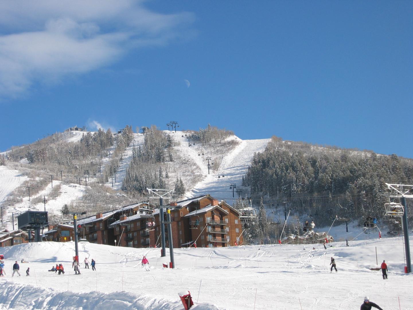 Hero shot of Steamboat Springs lodge