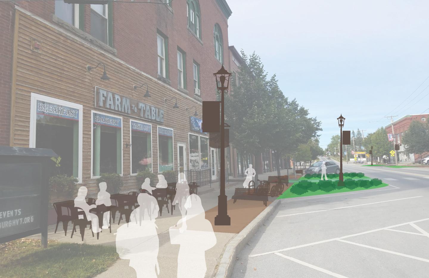 Renderings of project