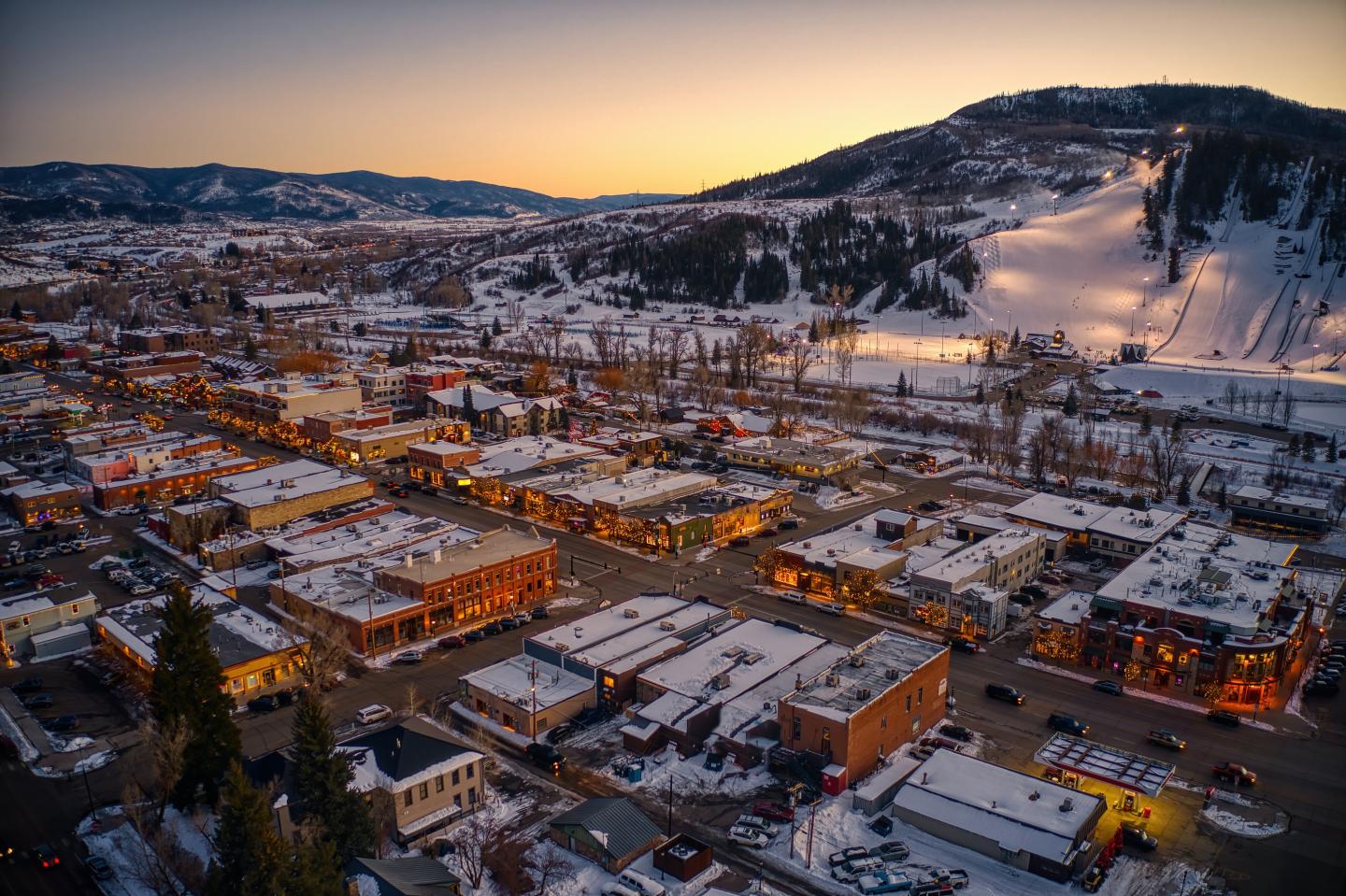 Town of Steamboat Springs downtown