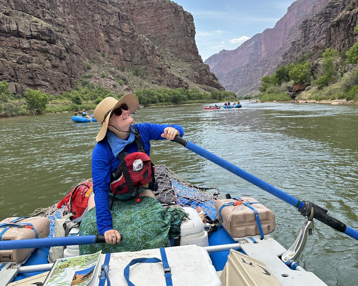 Molly rafting