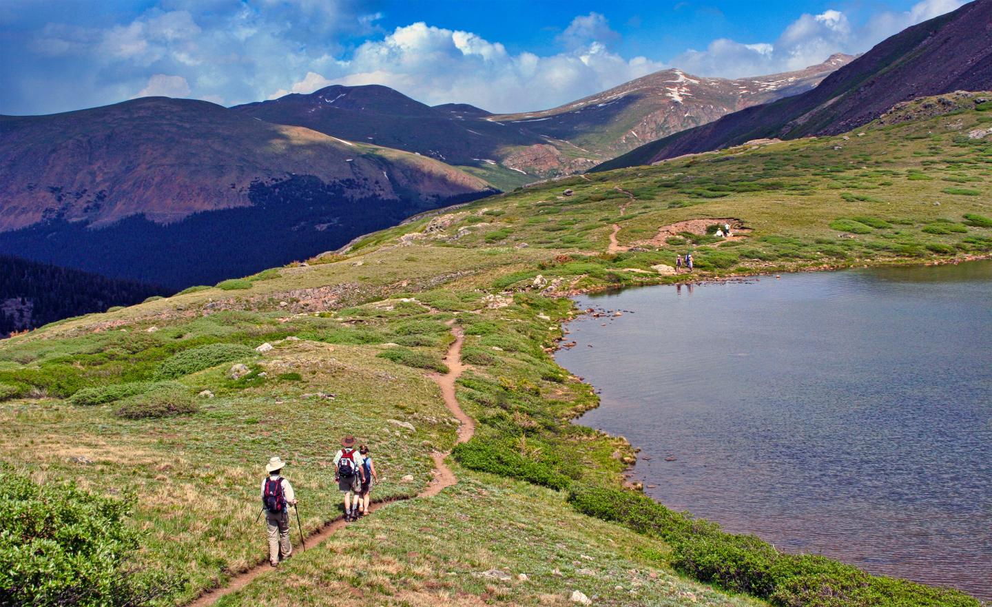 hikers in Colorado