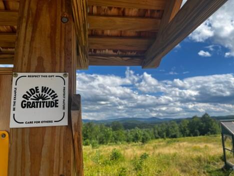 Ride with Gratitude, Kingdom Trails
