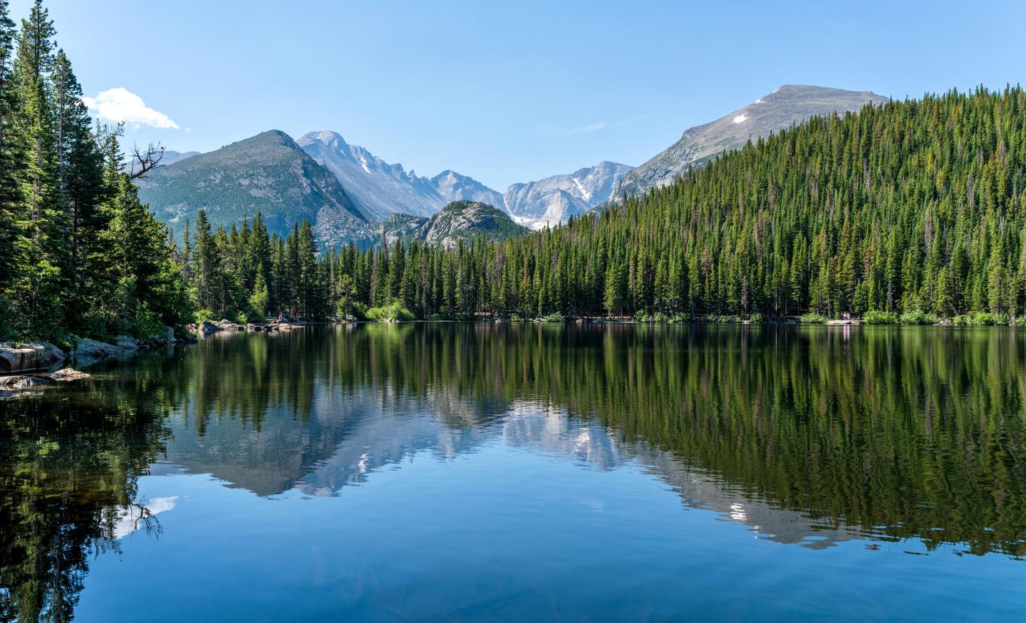 Denver Creek and Willow Creek Campground lake view